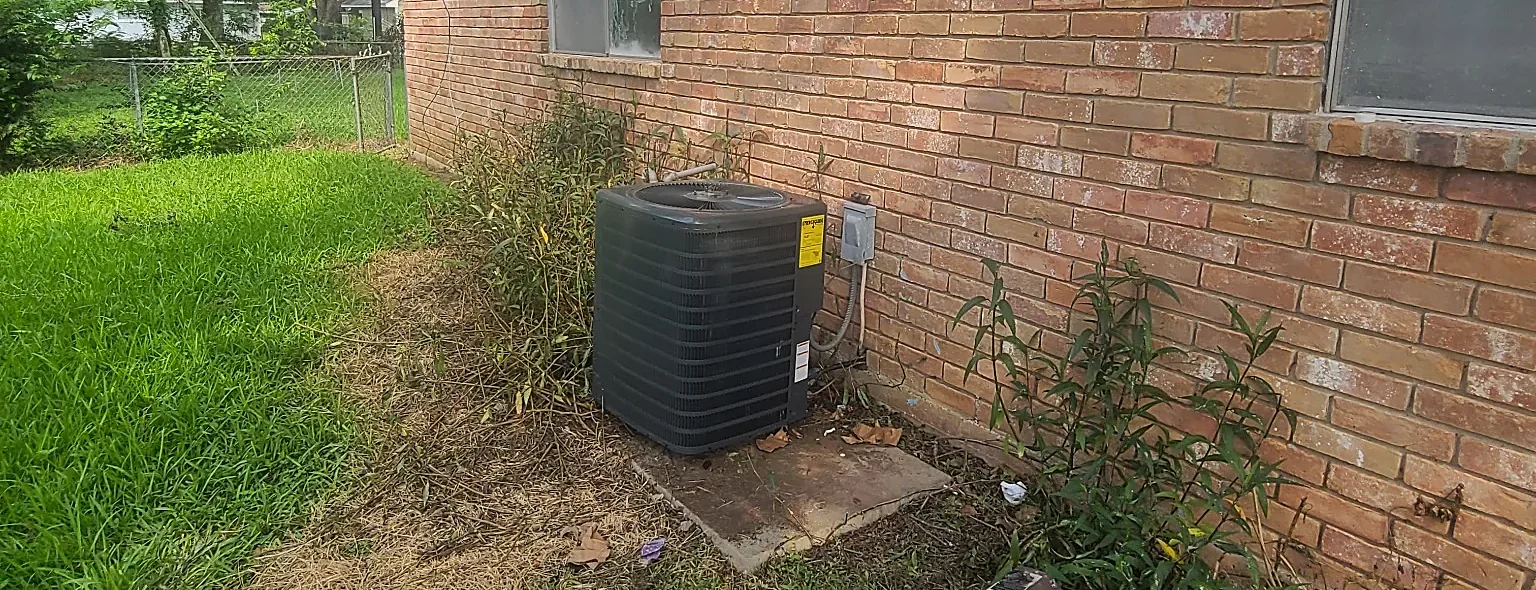 AC compressor repair Spring Texas ac condenser brick home