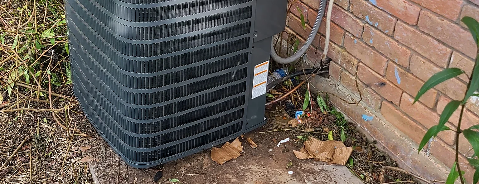 AC compressor repair Spring Texas ac condenser brick home